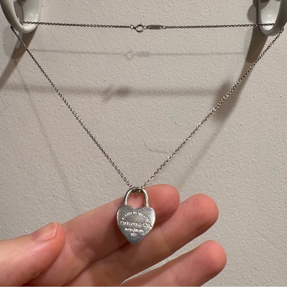 Tiffany & Co. Sterling Silver Return to Tiffany Heart Pendant - Picture 4 of 9